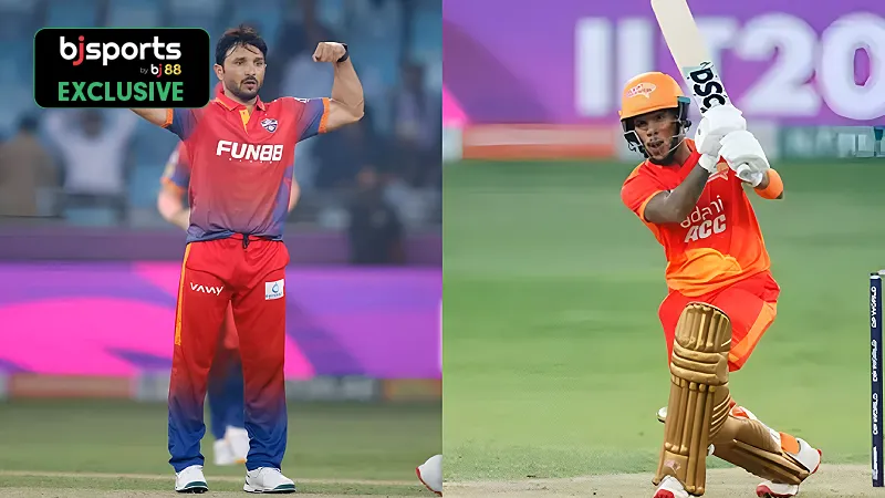 ILT20 2025: Predicting top 3 player battles for match 5