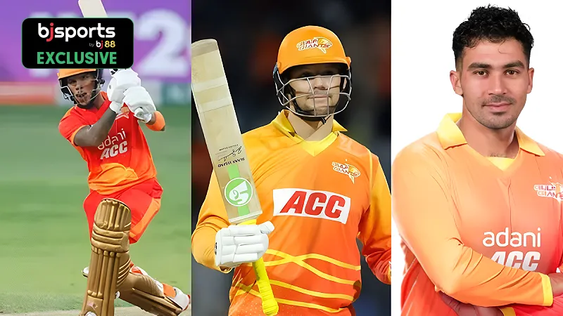 ILT20 2025: Predicting Gulf Giants XI for match 5