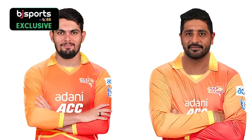 ILT20 2025: Predicting Gulf Giants XI for match 5