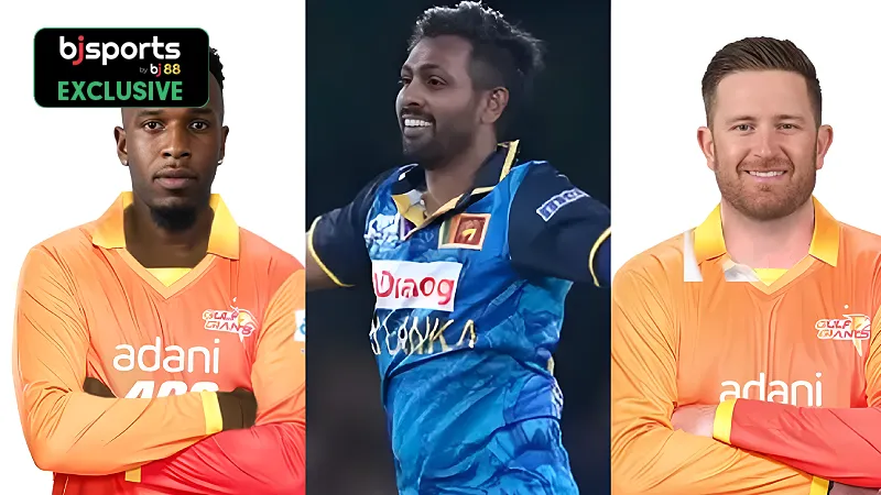 ILT20 2025: Predicting Gulf Giants XI for match 5