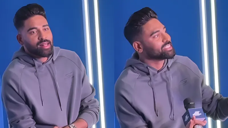 [WATCH] Crowd chants ‘Kohli Kohli’ at event featuring Mohammed Siraj; bowler's reaction goes viral