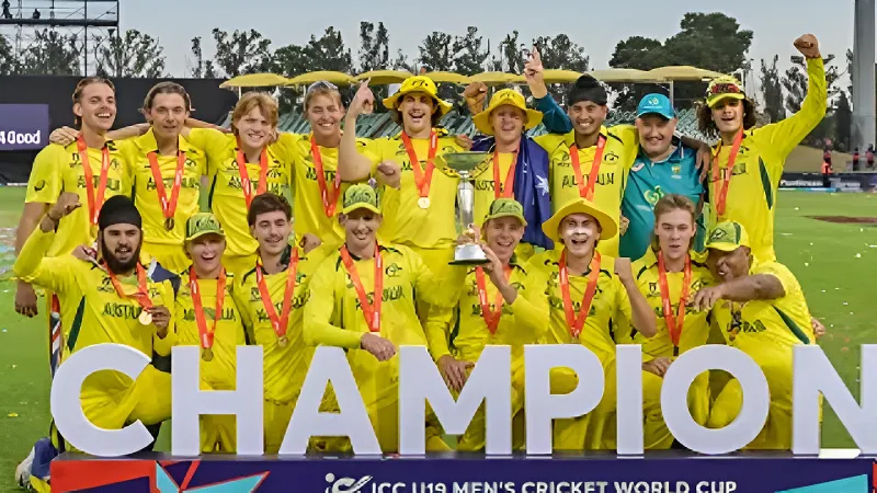 Australia announce squad for Men's U-19 World Cup 2026, Oliver Peake to lead