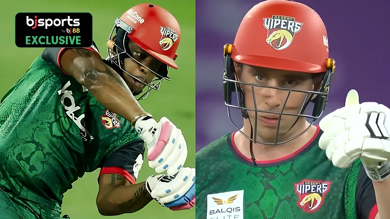 ILT20 2025: Predicting Desert Vipers XI for match 15