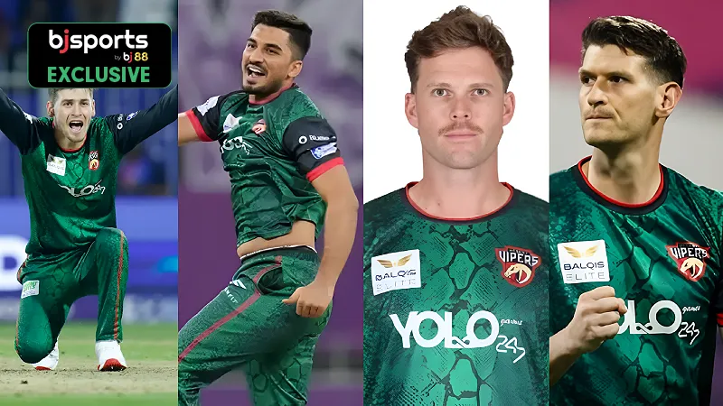 ILT20 2025: Predicting Desert Vipers XI for match 15