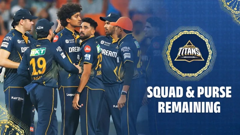 GT Squad 2026 Player List Complete Gujarat Titans Squad and Players List for IPL 2026