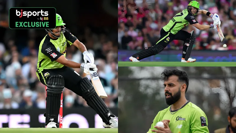 BBL 2025-26: Predicting Sydney Thunder XI for match 7