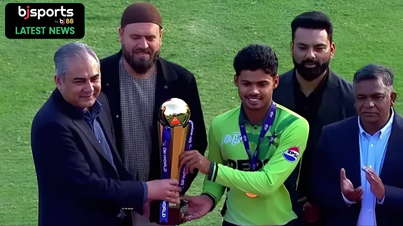 India ignore Mohsin Naqvi after U19 Asia Cup final, PCB chairman joins Pakistan celebrations