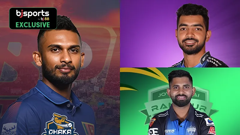 BPL 2025 Predicting Dhaka Capitals XI and Rajshahi Warriors XI for match 3