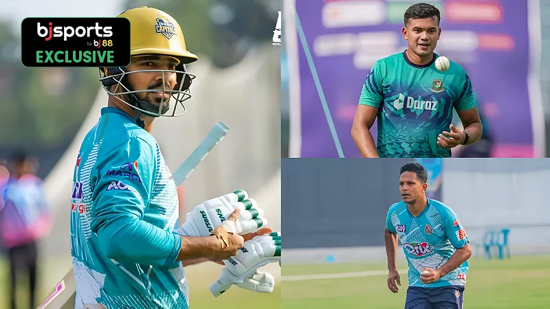 BPL 2025 Predicting Dhaka Capitals XI and Rajshahi Warriors XI for match 3