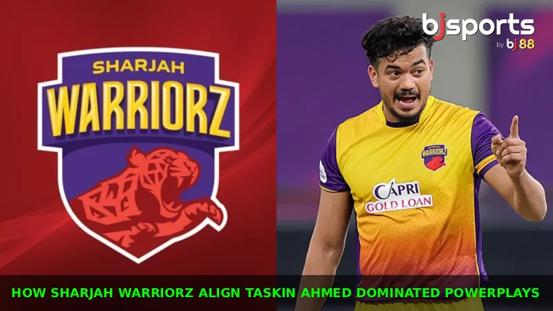 How Sharjah Warriorz align Taskin Ahmed Dominated Powerplays in ILT20 2025