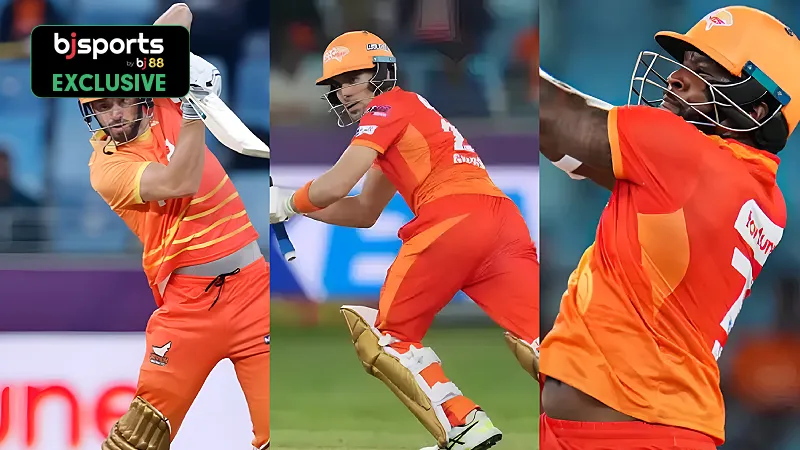 ILT20 2025: Predicting Gulf Giants XI for match 30