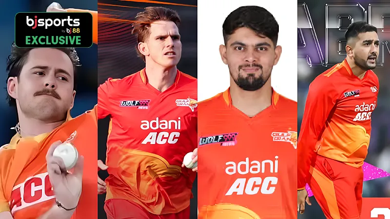 ILT20 2025: Predicting Gulf Giants XI for match 30