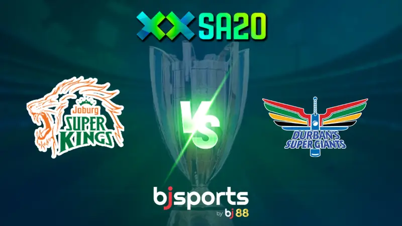 SA20 2025-26: Match 9, JSK vs DSG Match Prediction – Who will win today’s SA20 match between Joburg Super Kings vs Durban's Super Giants?