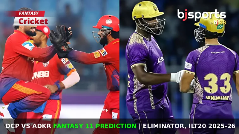 DCP vs ADKR Dream11 Prediction, Eliminator, International League T20 Fantasy Cricket Tips, Playing XI, Pitch Report & Injury Updates