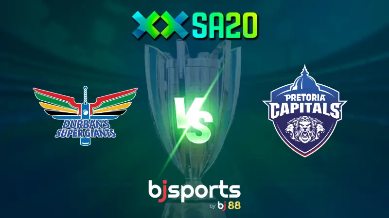 SA20 2025-26: Match 16, DSG vs PC Match Prediction – Who will win today’s SA20 match between Durban Super Giants vs Pretoria Capitals?