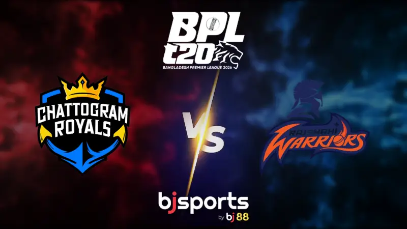 BPL 2025-26: Match 19, CHR vs RJW Match Prediction – Who will win today’s BPL match between Chattogram Royals vs Rajshahi Warriors?