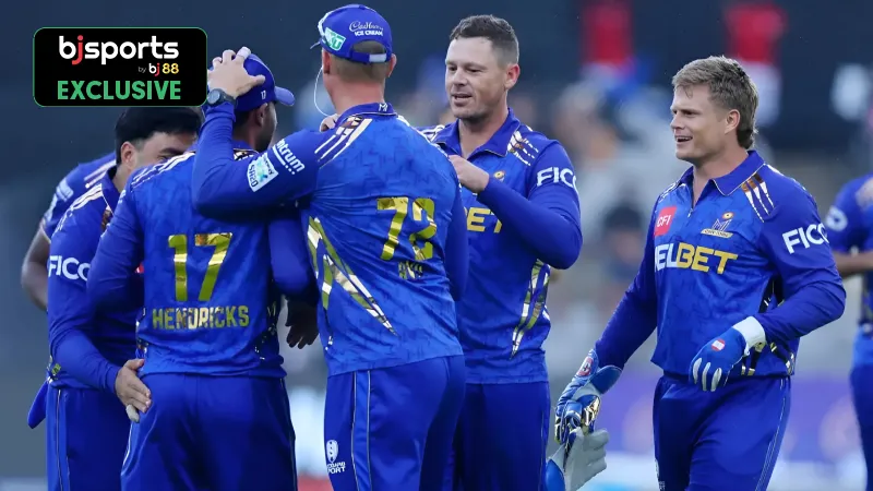 SA20 2025-26: Predicting playing XI for match 20