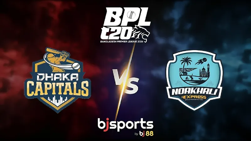 BPL 2025-26: Match 22, DHCP vs NOE Match Prediction – Who will win today’s BPL match between Dhaka Capitals vs Noakhali Express?