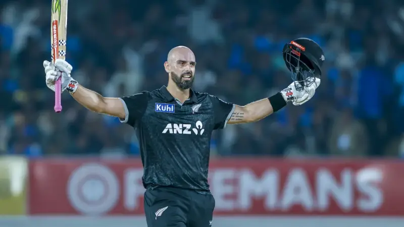 India vs New Zealand Highlights, 2nd ODI | Jan 14: Daryl Mitchell, Will Young Shine as New Zealand Seal 7-Wicket Win To Level Series 1-1