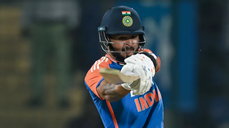 Who can replace Washington Sundar in India's T20 squad?