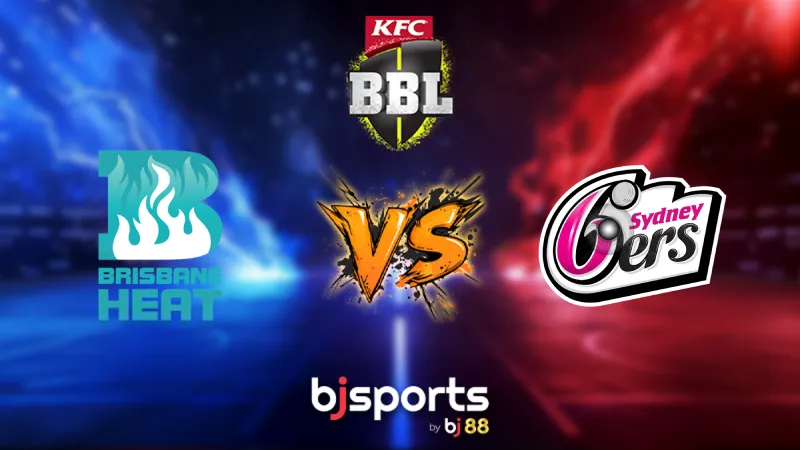 BBL 2025-26 Match 40, HEA vs SIX Match Prediction – Who will win today’s BBL match between Brisbane Heat vs Sydney Sixers