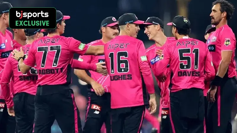 BBL 2025-26 – Predicting the Perth Scorchers XI and the Sydney Sixers XI for Final