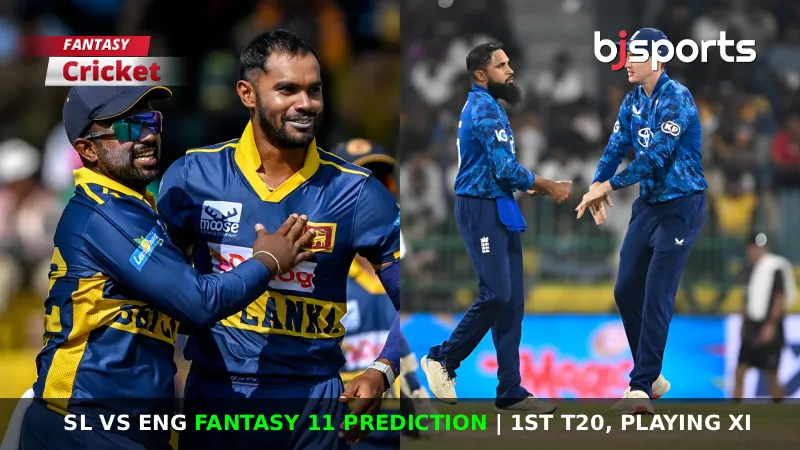 SL vs ENG Dream11 Prediction, 1st T20, Fantasy Cricket Tips, Playing XI, Injury Updates, Pitch Report for England tour of Sri Lanka 2026