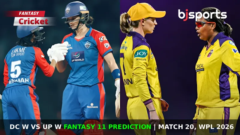 DC W vs UP W Dream11 Prediction, Match 20, Women Premier League Fantasy Cricket Tips, Playing XI, Pitch Report & Injury Updates