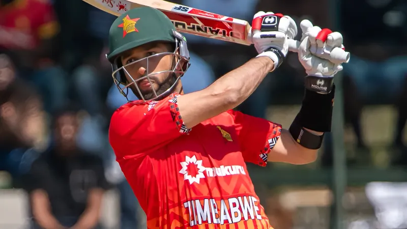 Sikandar Raza of Zimbabwe