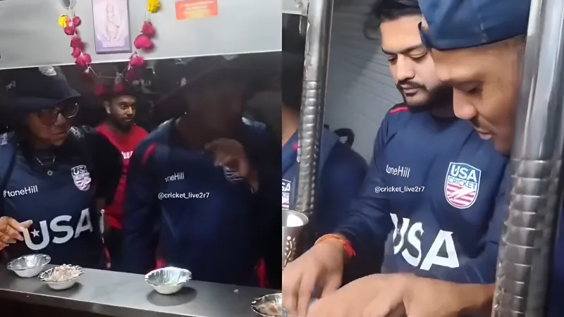 T20 World Cup 2026 USA cricketers savour Mumbai’s pani puri after warm-up fixture against India A