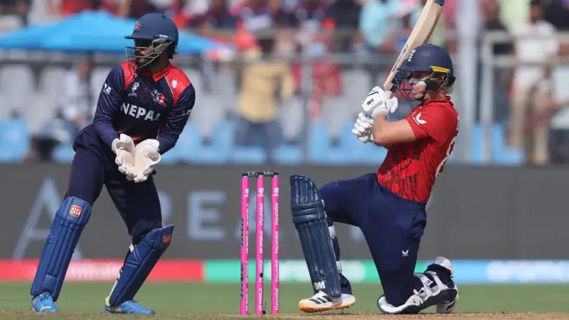 England vs Nepal Highlights, T20 World Cup 5th Match | Feb 08: England Hold Nerve in Final Over to Sink Nepal by 4 Runs