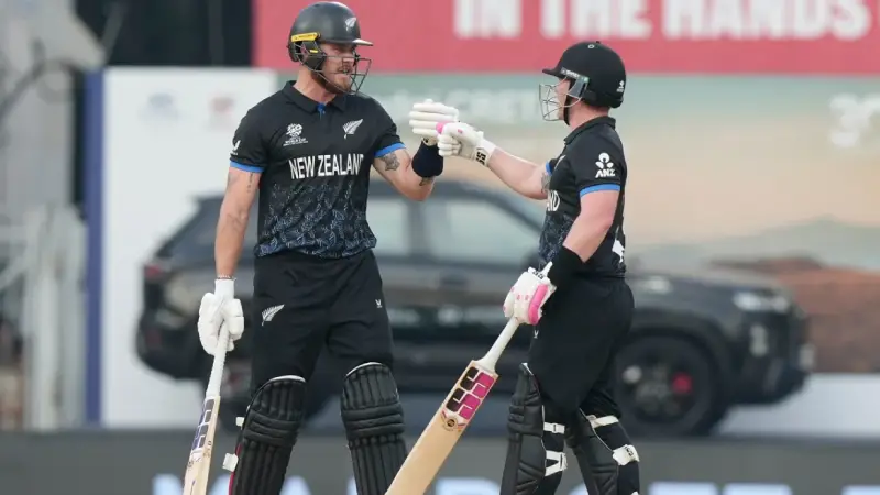 UAE vs NZ Highlights, T20 World Cup Match 11 | Feb 10: New Zealand’s Opening Firepower Shines in Record-Breaking 10-Wicket WC Win