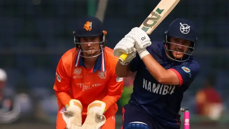 Namibia vs Netherlands Highlights, T20 World Cup Match 10 | Feb 10: Bas de Leede’s 72* Seals NAM 7-Wicket Win