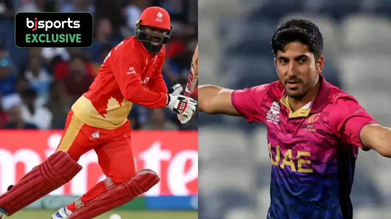 T20 World Cup 2026: Predicting top 3 player battles for Canada vs UAE