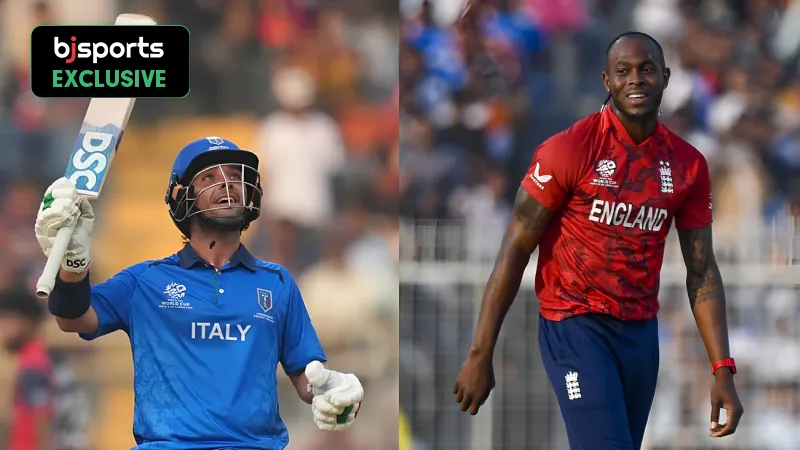 T20 World Cup 2026: Predicting top 3 player battles for Italy vs England