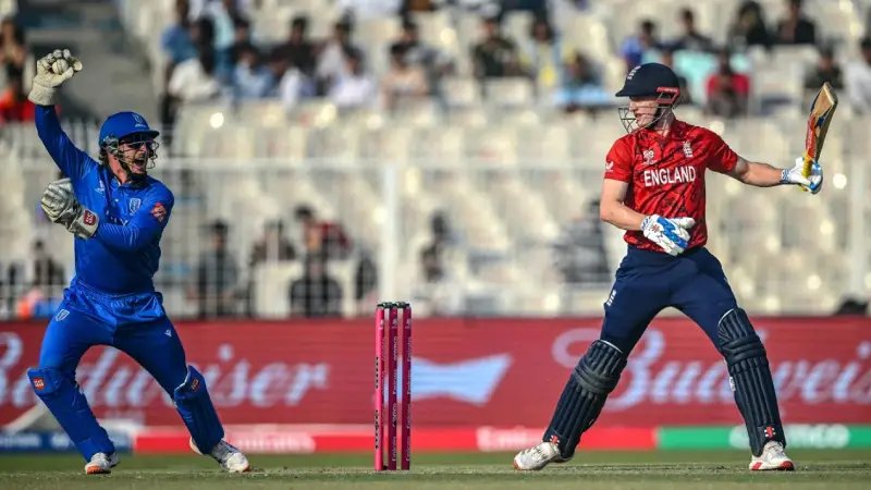 England vs Italy Highlights, T20 World Cup Match 29 | FEB 16: Jacks’ Heroics and Curran’s 3-Wicket Spell Lead To 24-Run Eden Gardens Victory