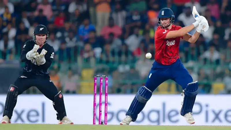 New Zealand vs England Highlights, 49th Match Feb 27 ENG Secure Thrilling 4-Wicket Win over NZ to Move Top of Group 2