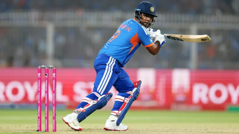 West Indies vs India Highlights, T20 World Cup Match 52 | March 1: Sanju Samson and Tilak Varma Shine as India Silence West Indies in Kolkata Thriller