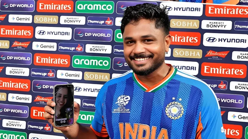 ‘You have seen it all and still stood strong by me’ – Sanju Samson pens heartfelt note for wife after T20 World Cup heroics