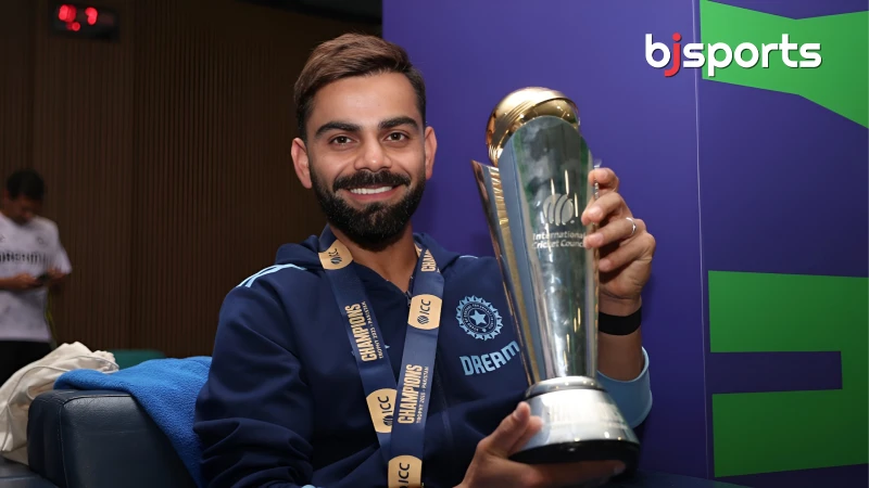 সবচেয়ে বেশি আইসিসি ট্রফি জিতেছেন কোন ভারতীয় ক্রিকেটাররা? দেখুন BJ Sports-এ