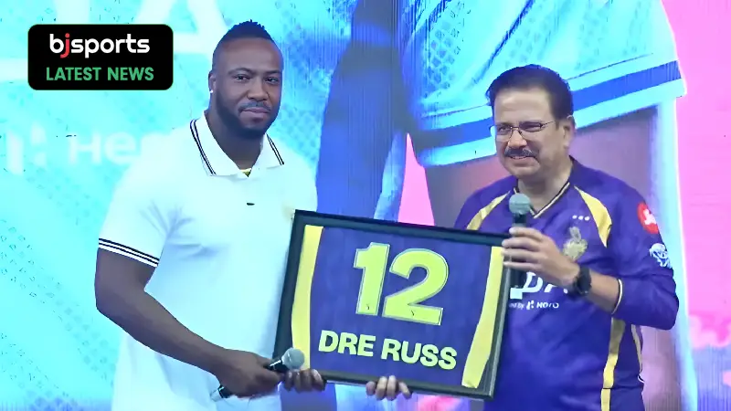 IPL 2026 Kolkata Knight Riders retire No. '12' jersey to honour Andre Russell