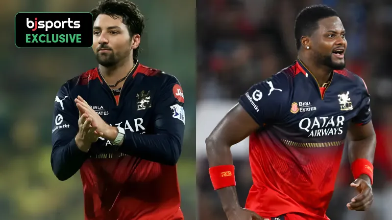 Predicted Playing XI for RCB vs SRH - Match No 1, IPL 2026