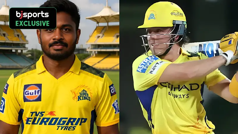 What CSK Playing XI vs RR Could Be for IPL 2026 Match 3