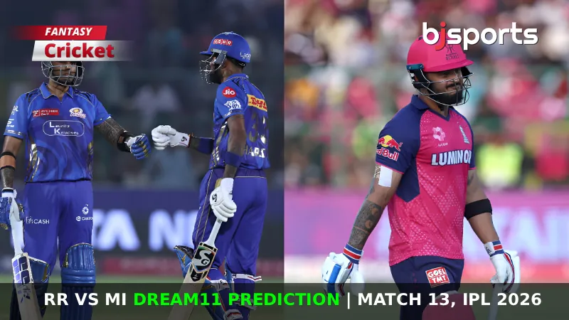RR vs MI Dream11 Prediction, Match 13, IPL Fantasy Cricket Tips, Playing XI, Pitch Report & Injury Updates