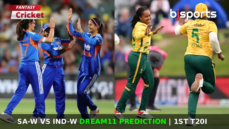 SA-W vs IND-W Dream11 Prediction, 1st T20I, Fantasy Cricket Tips, Playing XI, Injury Updates, Pitch Report for India Women tour of South Africa 2026