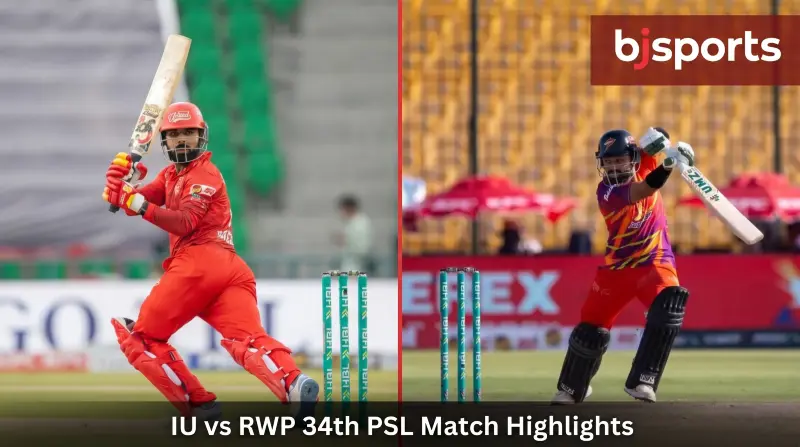 Islamabad United vs Rawalpindiz Highlights, PSL 2026 Rizwan and Ghulam's Clinical Partnership Seals RWP's 6-Wicket Win Over IU
