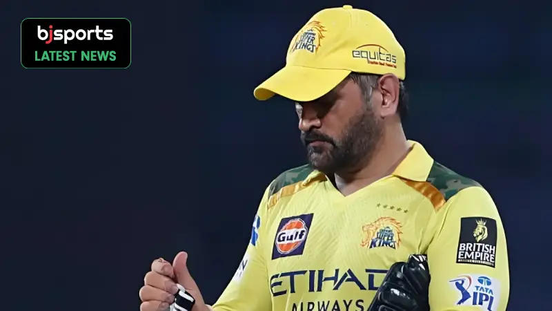 IPL 2026: MS Dhoni skips Delhi trip, continues rehab in Chennai