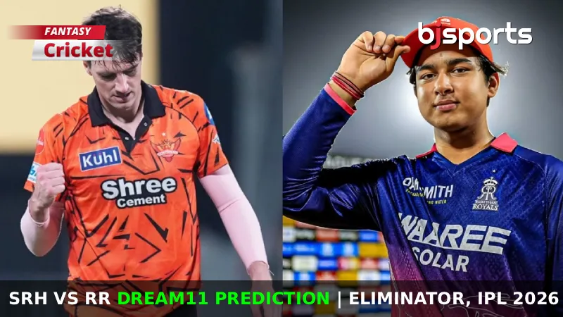 SRH vs RR Dream11 Prediction, Eliminator, IPL Fantasy Cricket Tips, Playing XI, Pitch Report & Injury Updates