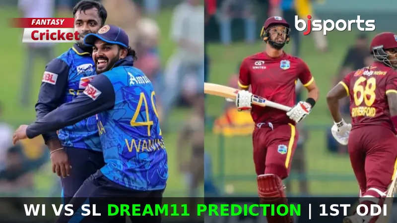 WI vs SL Dream11 Prediction, 1st ODI, Fantasy Cricket Tips, Playing XI, Injury Updates, Pitch Report for Sri Lanka tour of West Indies 2026
