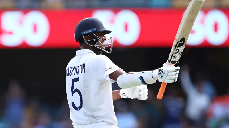 That's why Gautam probably got tempted once to bat him at No. 3 - Aakash Chopra praises Washington Sundar's knock in IND vs AFG 2026 Test